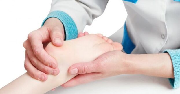 Valgus -Verformung des Fußes bei Kindern